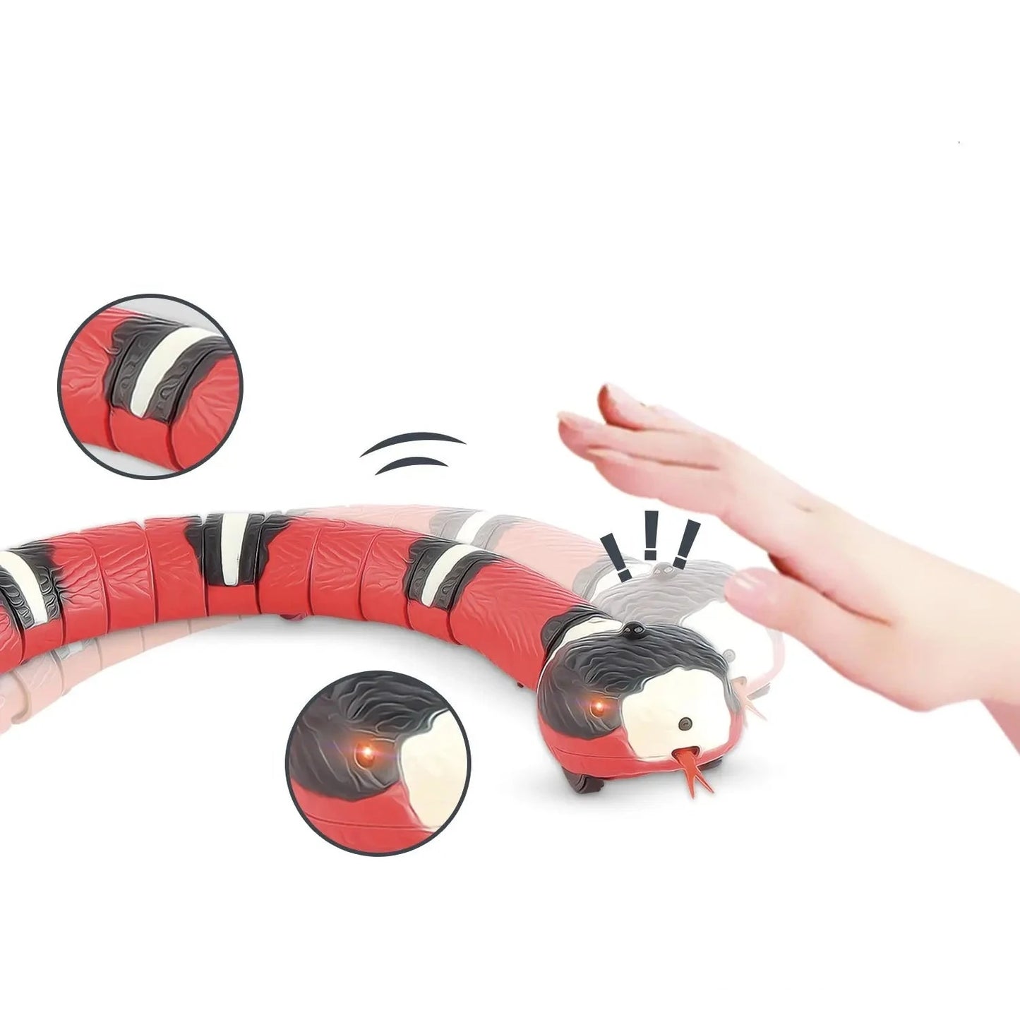 PurrSmart Interactive Snake Cat Teaser
