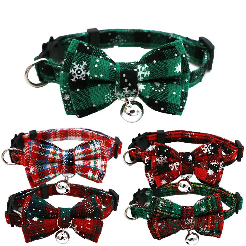 HARKO Christmas Bowknot Cat Collar!