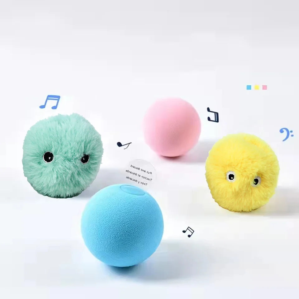 Pounce Play - Interactive Cat Toy Ball