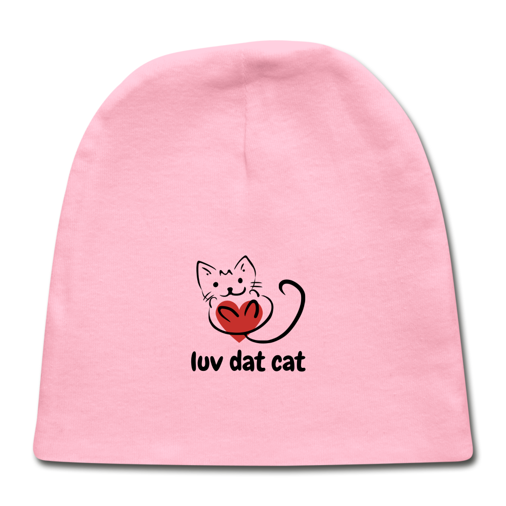 Official Luv Dat Cat Baby Cap - light pink