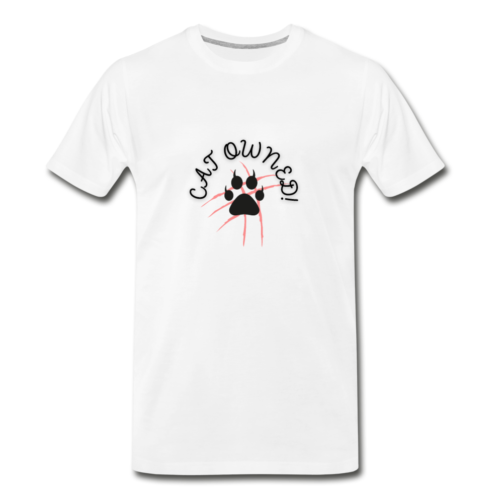 OWNED! Men's Premium T-Shirt - white