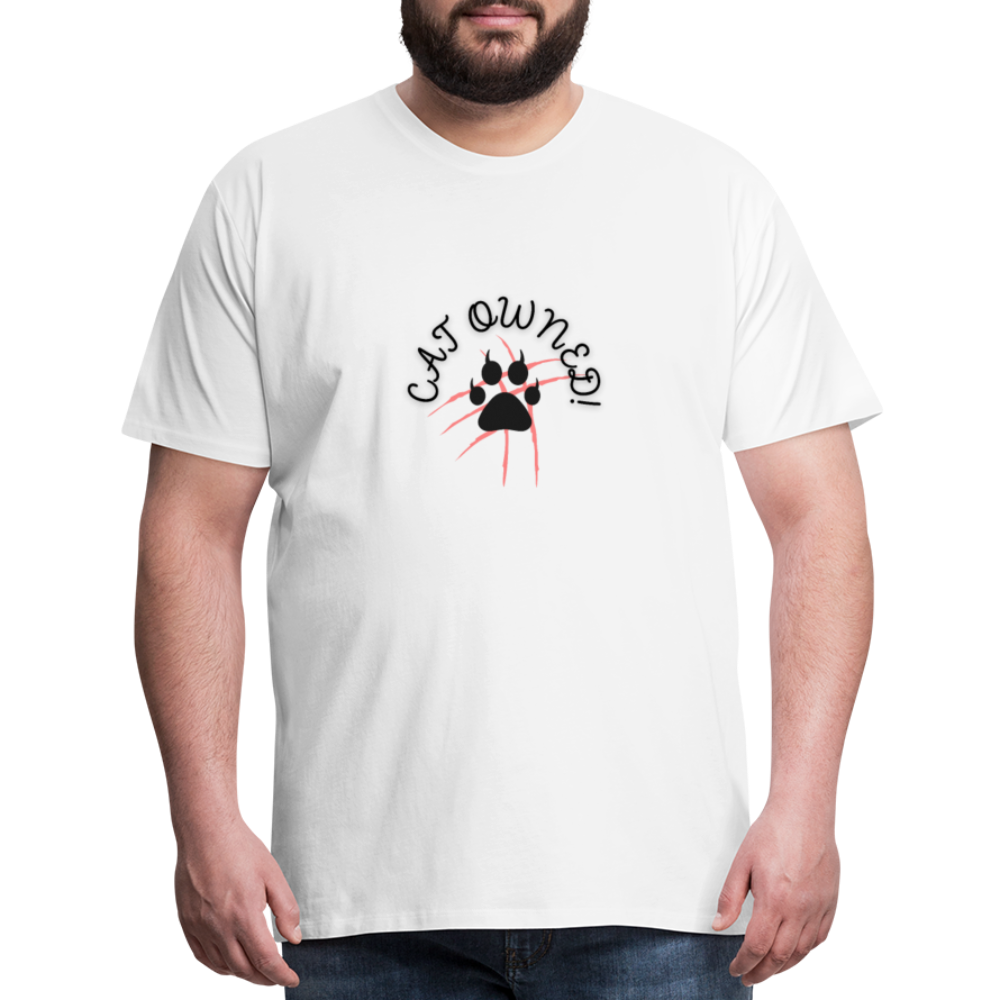 OWNED! Men's Premium T-Shirt - white