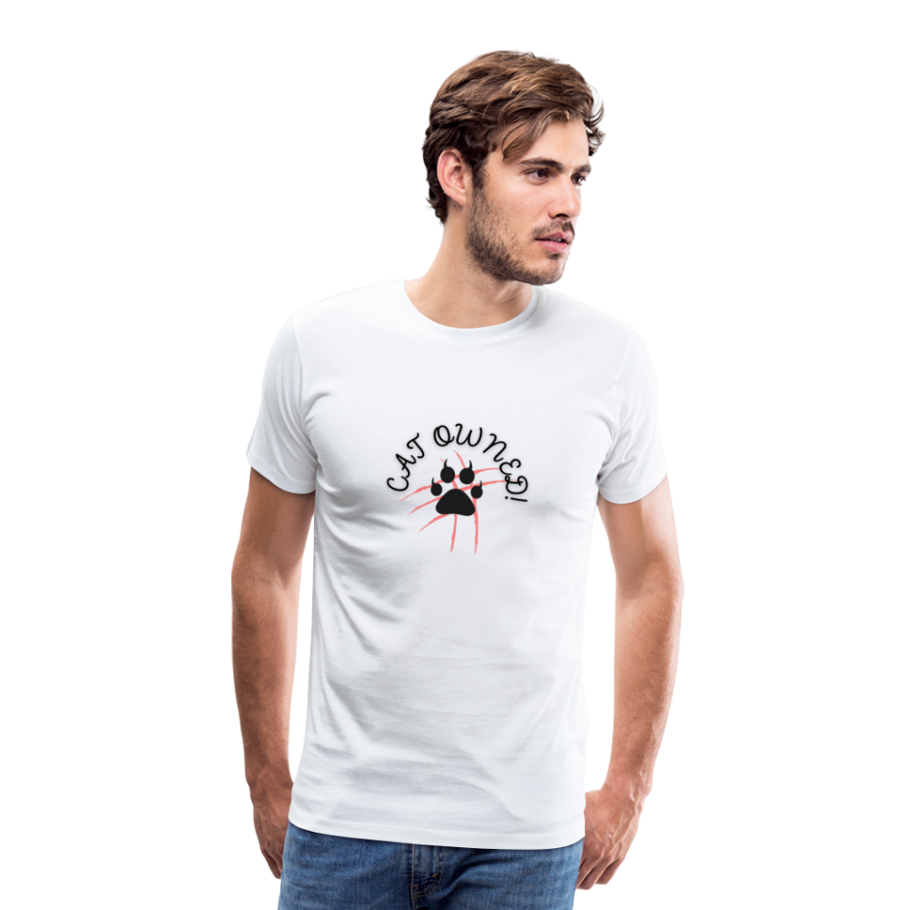 OWNED! Men's Premium T-Shirt - white