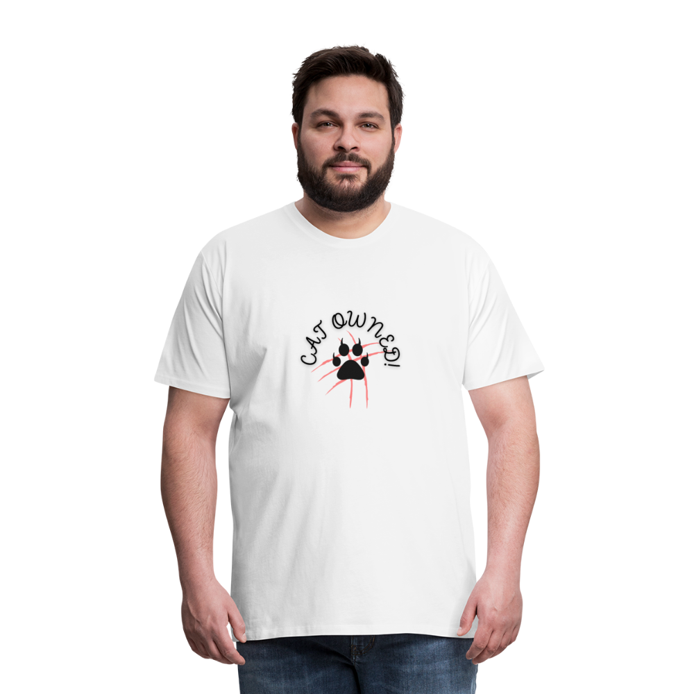 OWNED! Men's Premium T-Shirt - white