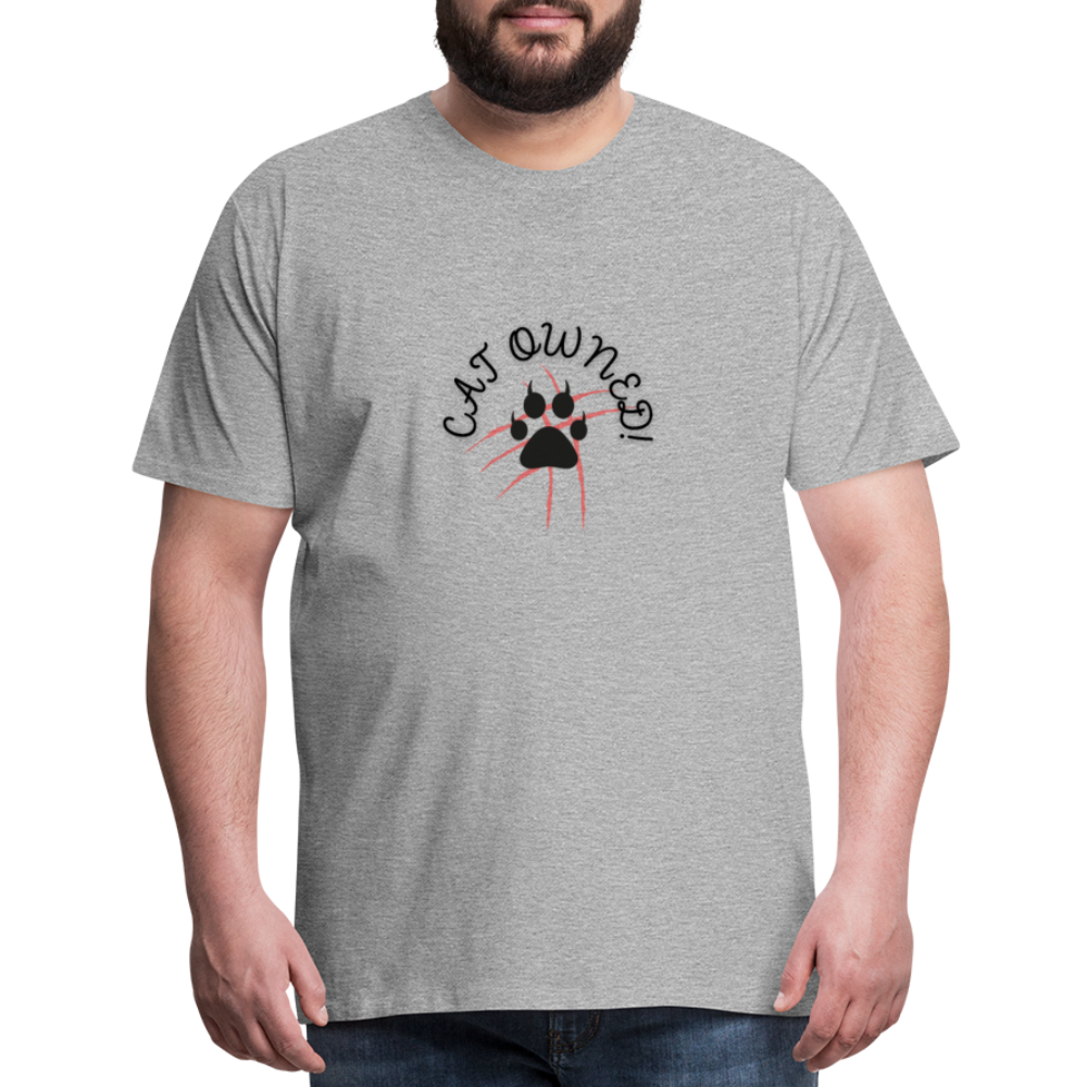 OWNED! Men's Premium T-Shirt - heather gray