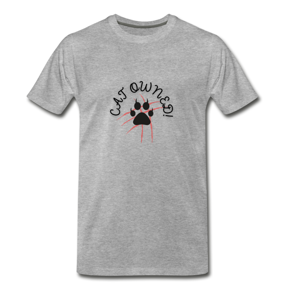 OWNED! Men's Premium T-Shirt - heather gray