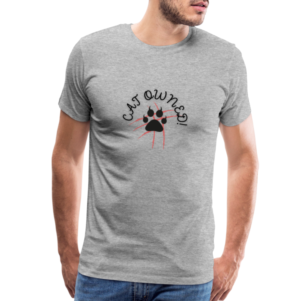 OWNED! Men's Premium T-Shirt - heather gray