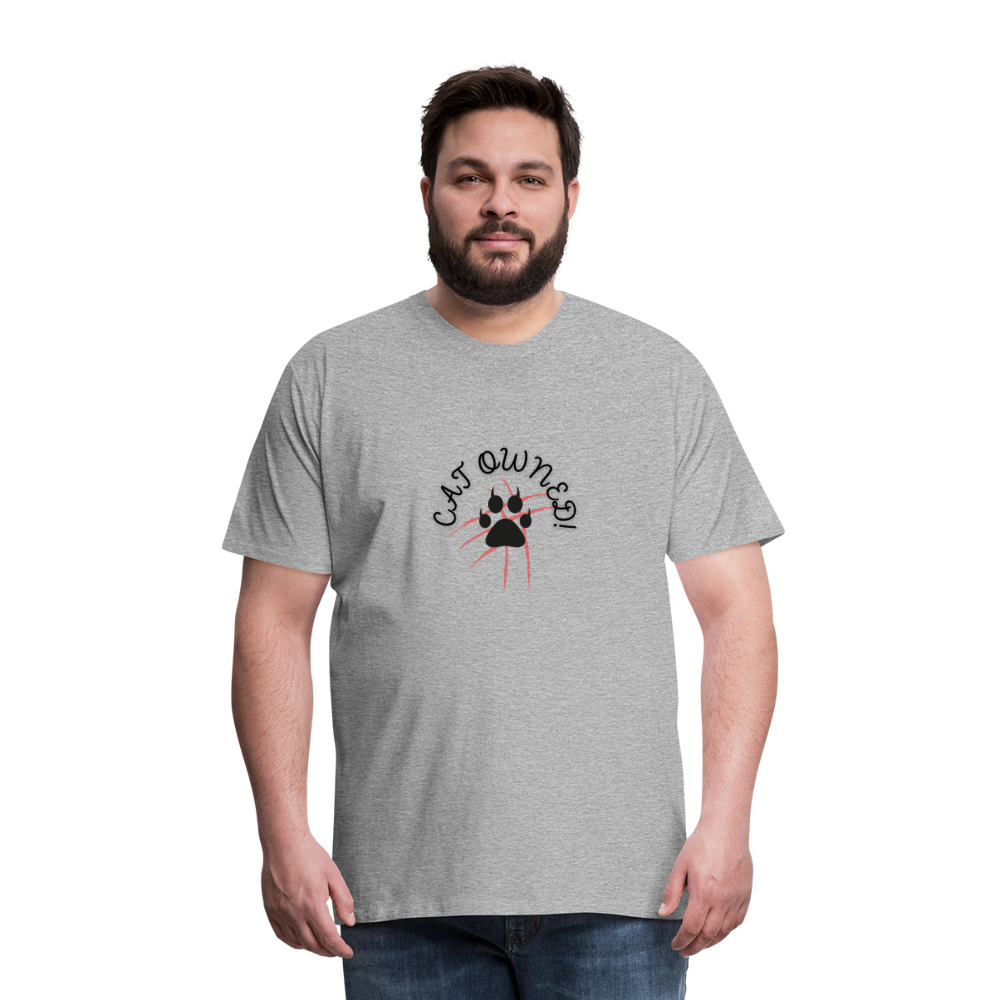 OWNED! Men's Premium T-Shirt - heather gray