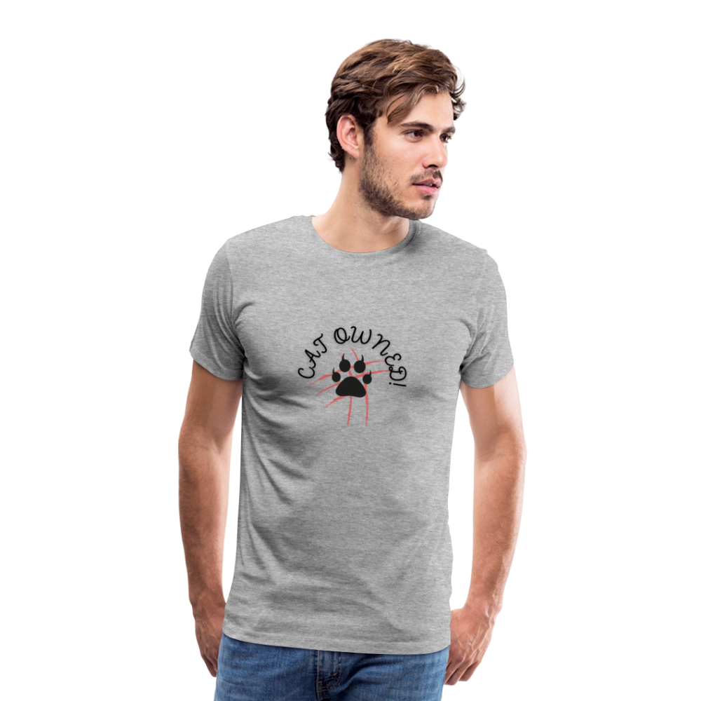 OWNED! Men's Premium T-Shirt - heather gray