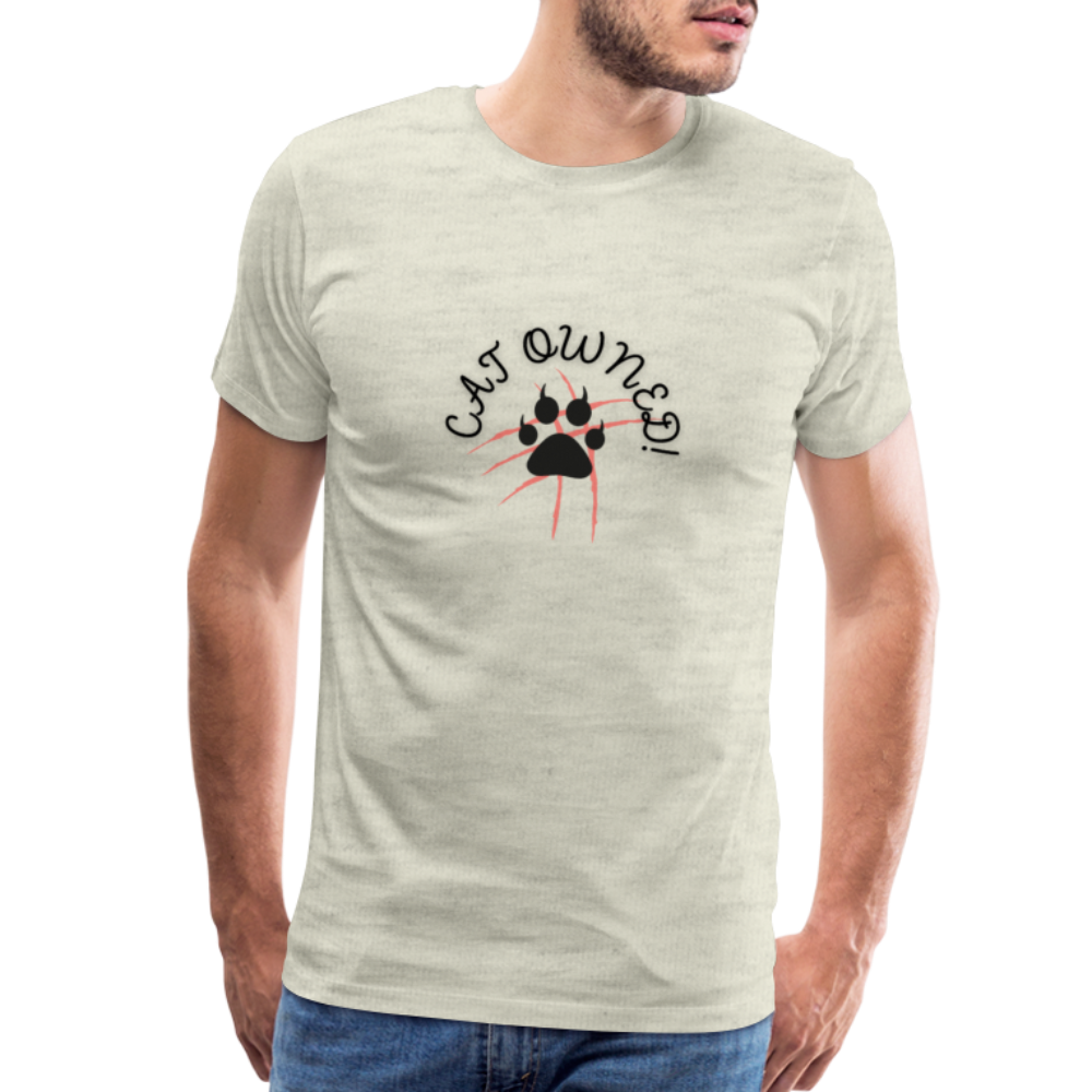 OWNED! Men's Premium T-Shirt - heather oatmeal