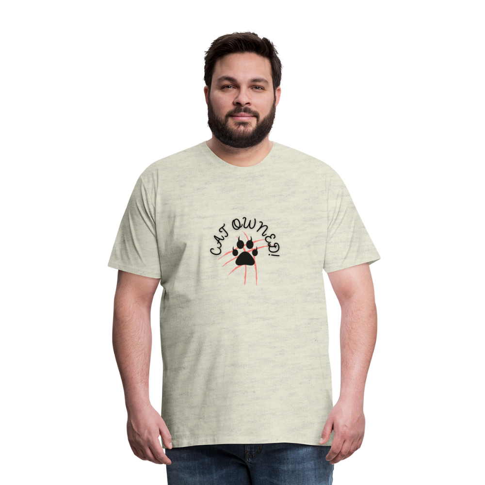 OWNED! Men's Premium T-Shirt - heather oatmeal