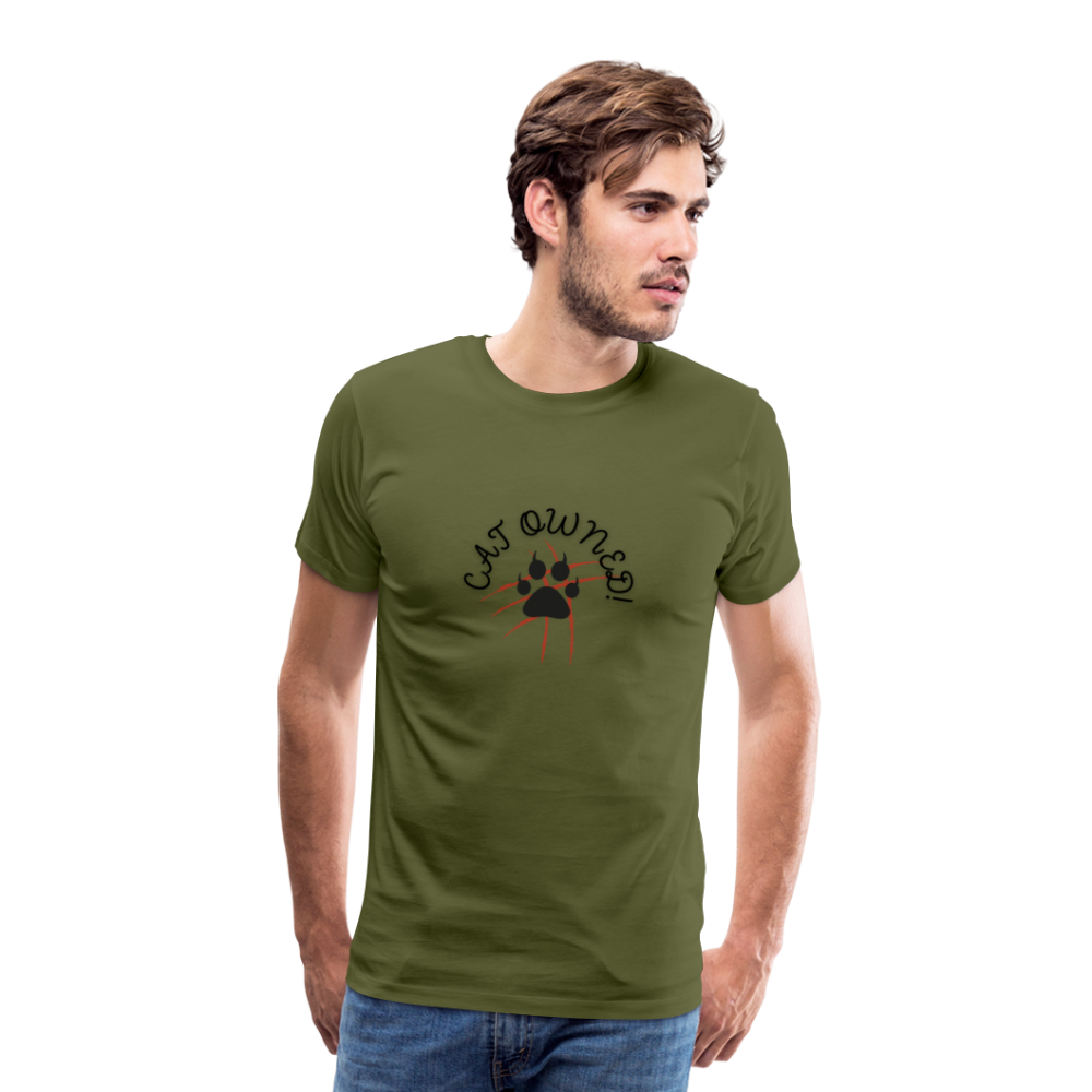 OWNED! Men's Premium T-Shirt - olive green