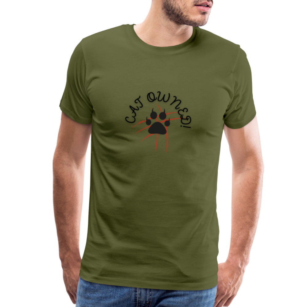 OWNED! Men's Premium T-Shirt - olive green