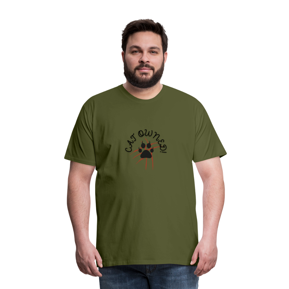 OWNED! Men's Premium T-Shirt - olive green