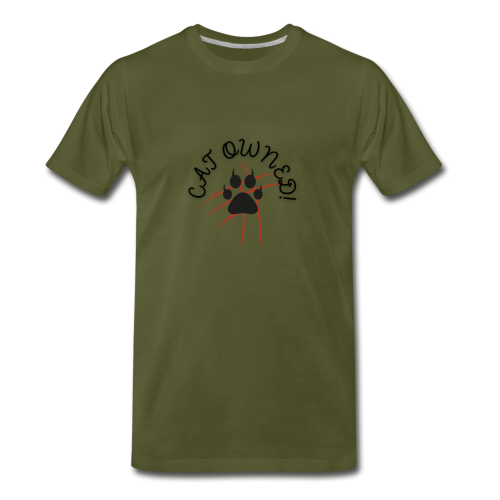 OWNED! Men's Premium T-Shirt - olive green