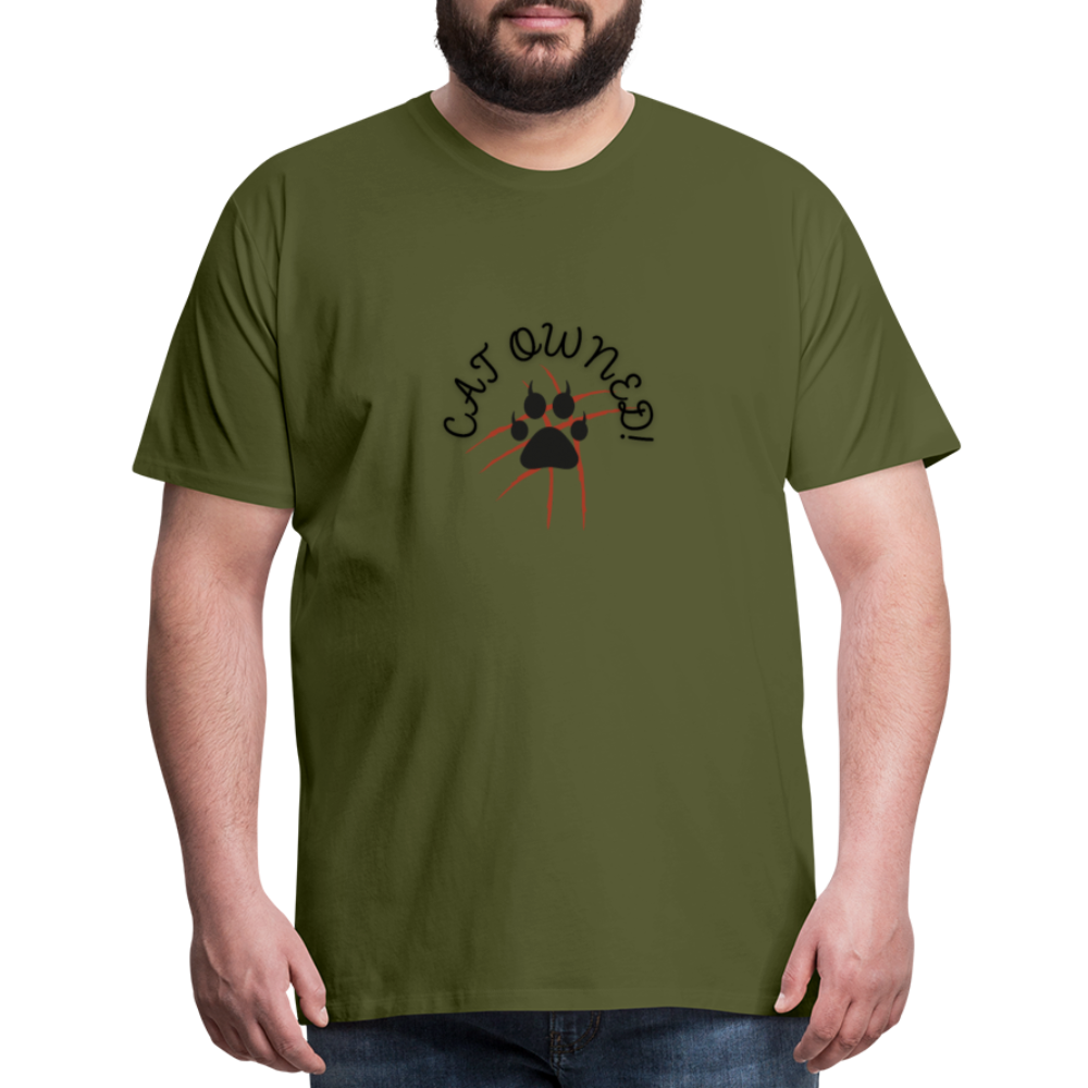 OWNED! Men's Premium T-Shirt - olive green