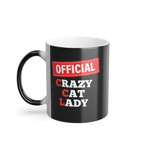 Official Crazy Cat Lady" Mug