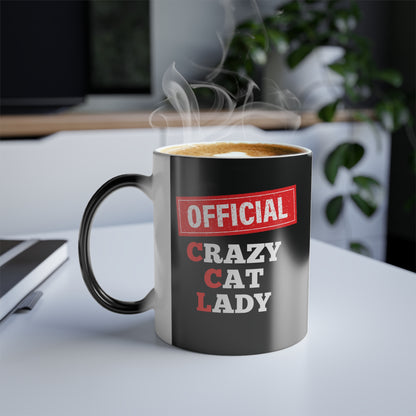 Official Crazy Cat Lady" Mug