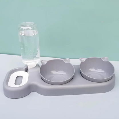 Paws & Quench 3-in-1 Pet Feeder