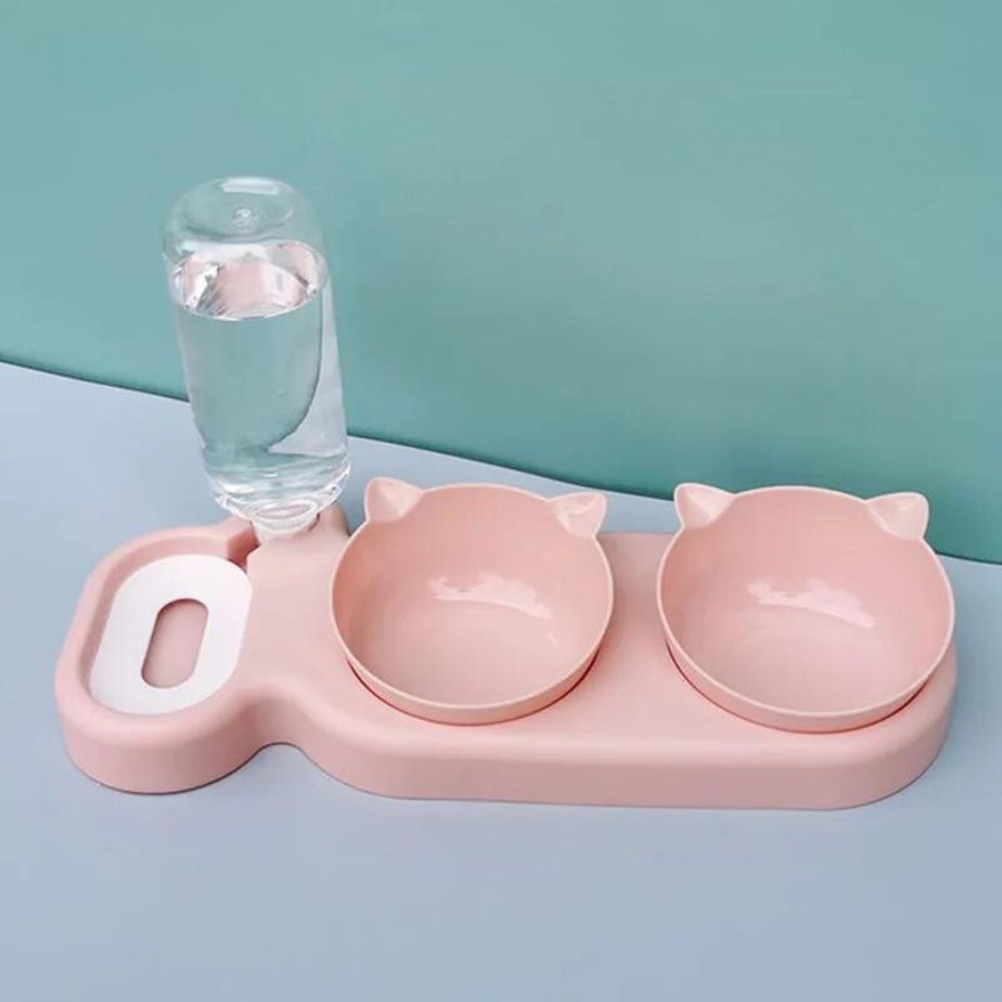 Paws & Quench 3-in-1 Pet Feeder