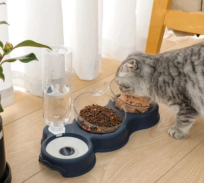 Paws & Quench 3-in-1 Pet Feeder