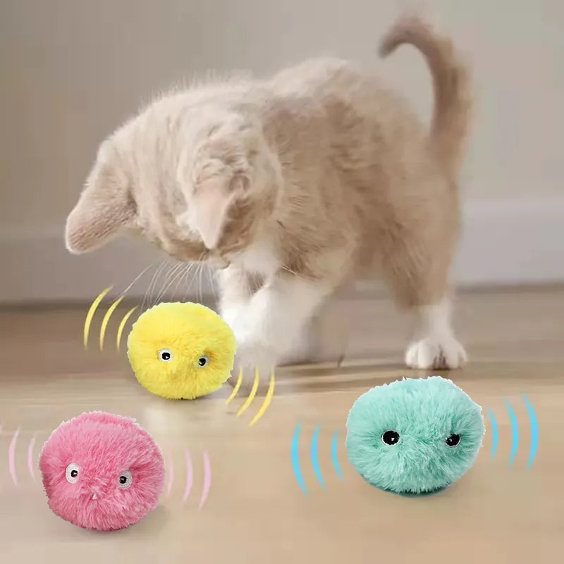 Pounce Play - Interactive Cat Toy Ball