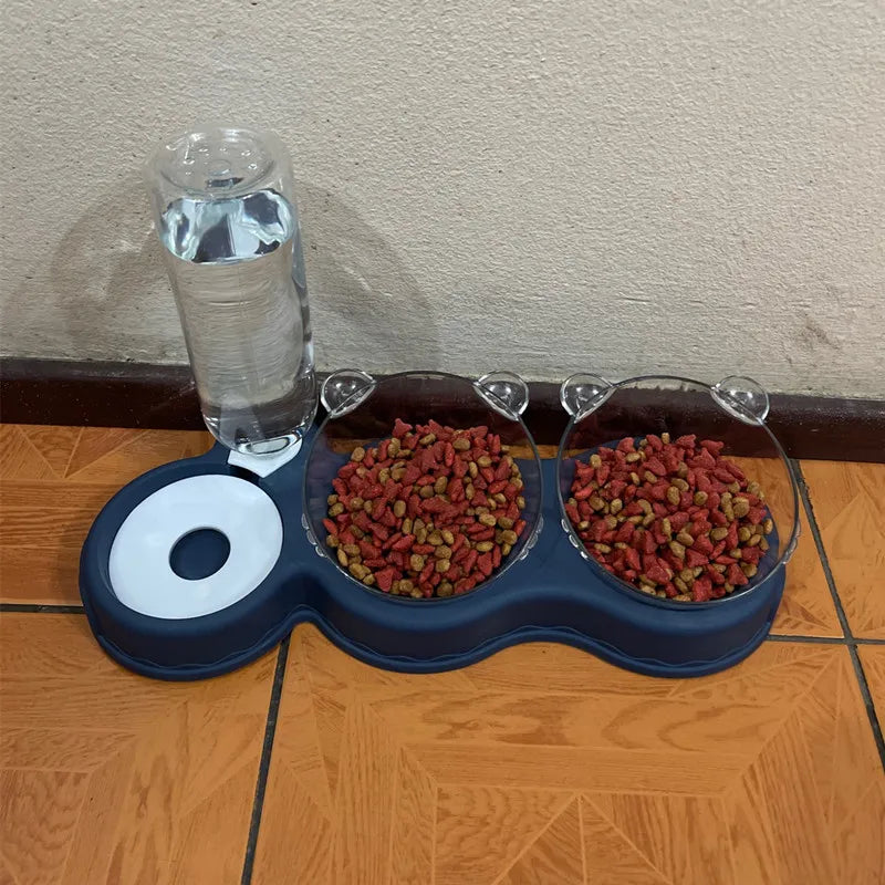 Paws & Quench 3-in-1 Pet Feeder