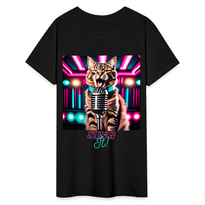 Sing IT! (Design 2) - Gildan Ultra Cotton Ladies T-Shirt - black