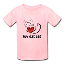 Load image into Gallery viewer, Official Luv Dat Cat Kids&#39; T-Shirt - pink
