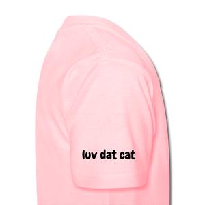 Official Luv Dat Cat Kids' T-Shirt - pink