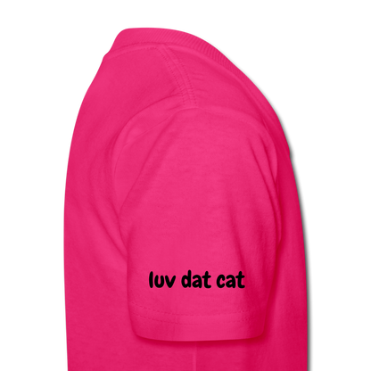 Official Luv Dat Cat Kids' T-Shirt - fuchsia