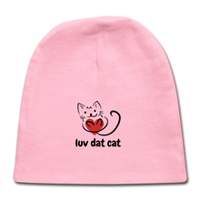 Load image into Gallery viewer, Official Luv Dat Cat Baby Cap - light pink
