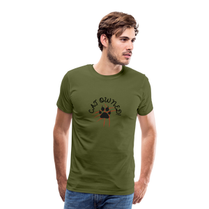 OWNED! Men's Premium T-Shirt - olive green