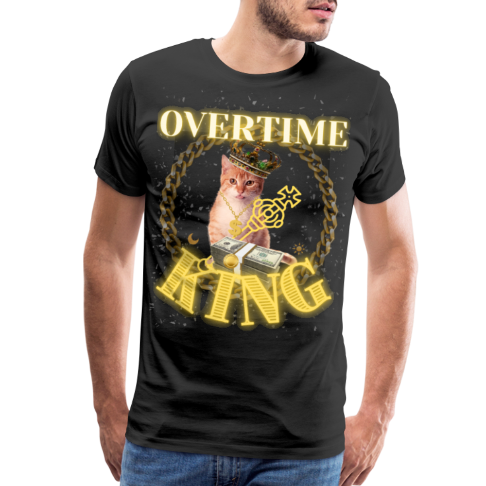 Overtime King Men's Premium T-Shirt – Luv Dat Cat