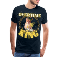 Load image into Gallery viewer, Overtime King Men&#39;s Premium T-Shirt - deep navy