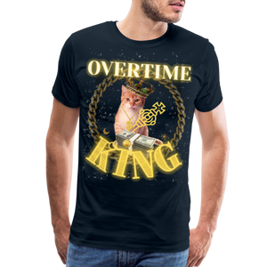 Overtime King Men's Premium T-Shirt - deep navy