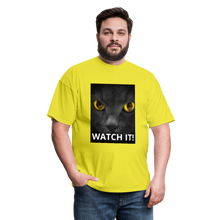 Load image into Gallery viewer, WATCH IT! Men&#39;s T-Shirt - yellow