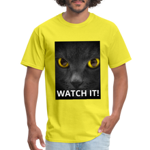 Load image into Gallery viewer, WATCH IT! Men&#39;s T-Shirt - yellow
