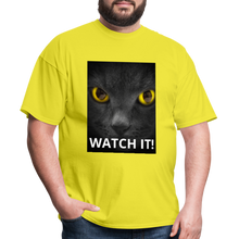 Load image into Gallery viewer, WATCH IT! Men&#39;s T-Shirt - yellow