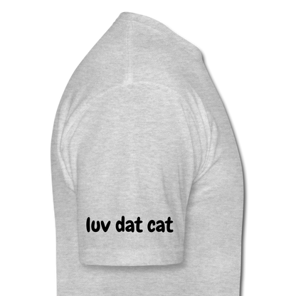Official Luv Dat Cat Men's T-Shirt - heather gray