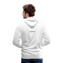 Load image into Gallery viewer, Official Luv Dat Cat Men&#39;s Premium Hoodie - white
